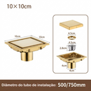 Ralo Inteligente Clicável de Inox