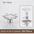 Ralo Inteligente Clicável de Inox