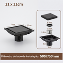Ralo Inteligente Clicável de Inox