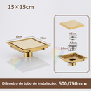 Ralo Inteligente Clicável de Inox