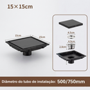 Ralo Inteligente Clicável de Inox
