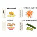 Ralador de frutas 4 em 1 Multifuncional